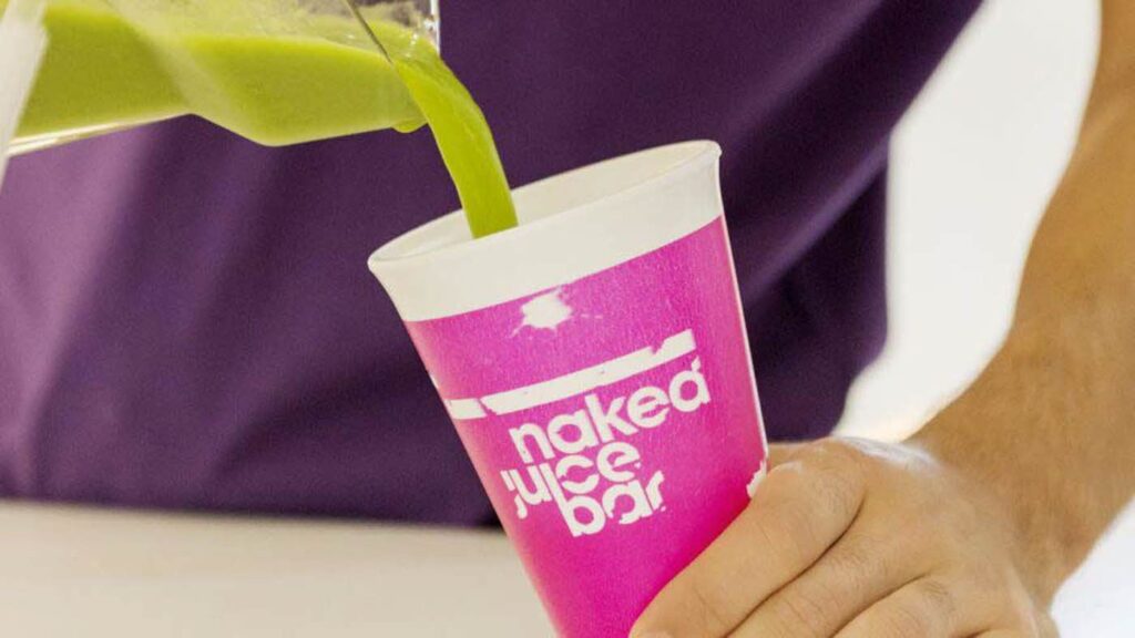 Naked Juice Bar mugg
