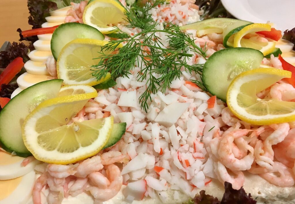 Jaktvillan smörgåstårta