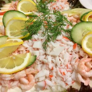 Jaktvillan smörgåstårta